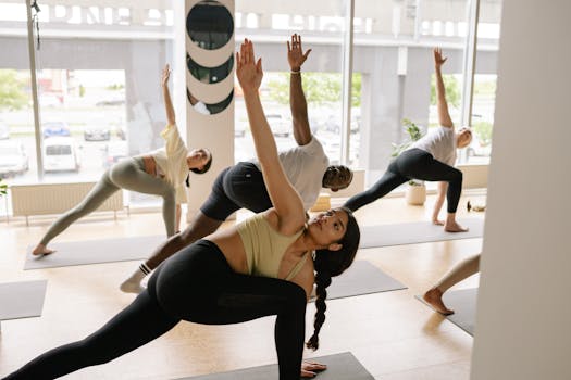 Image of a peaceful meditation session