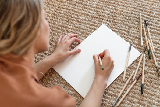 A calm workspace promoting mindfulness