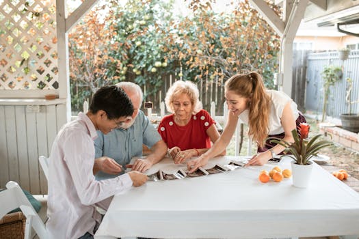 happy family enjoying time together