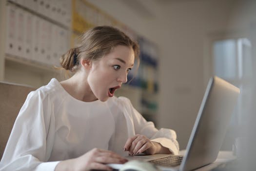 person looking exhausted at work